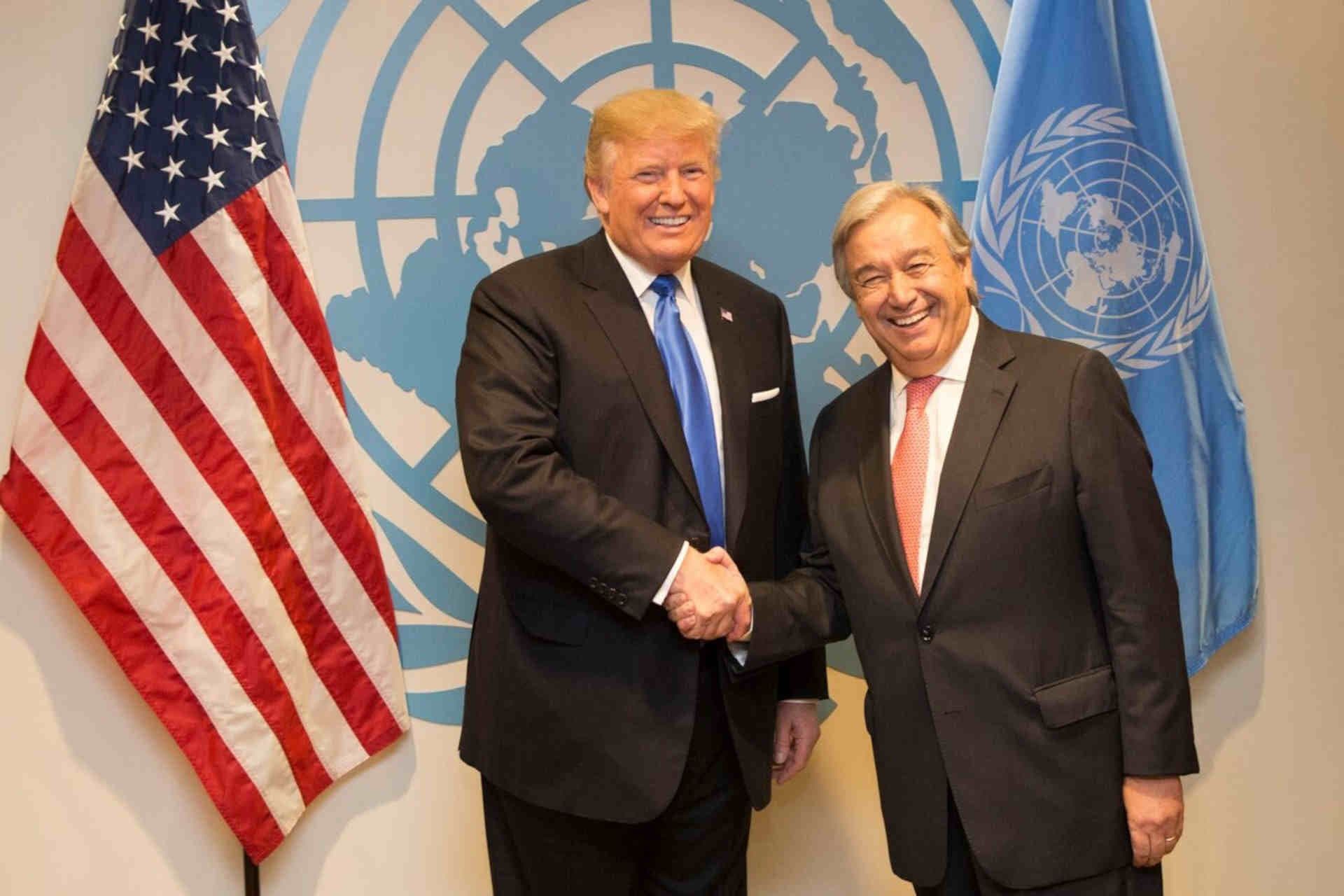 onu donald trump antonio guterres