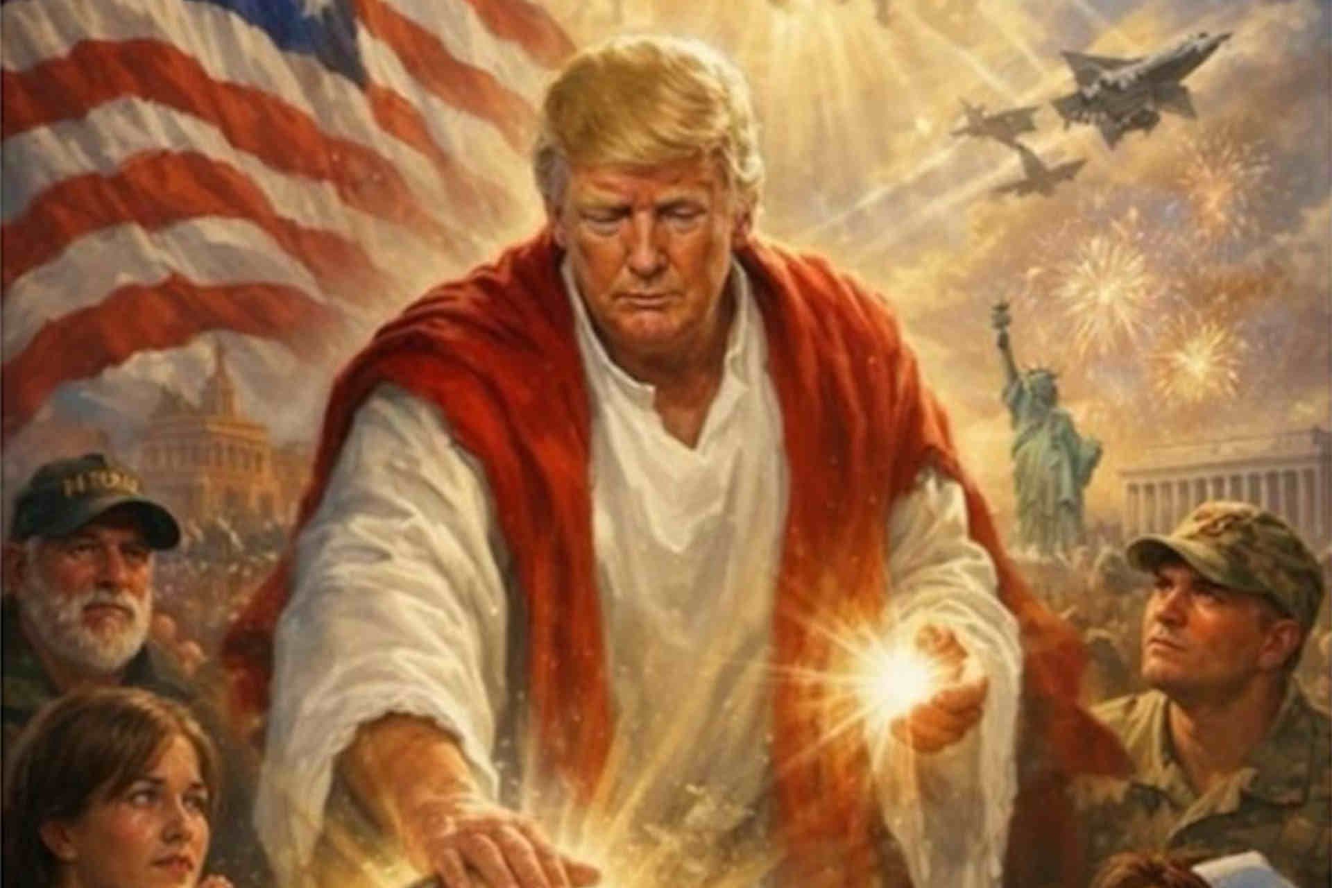 Trump attacca il papa, poi si paragona a Gesù