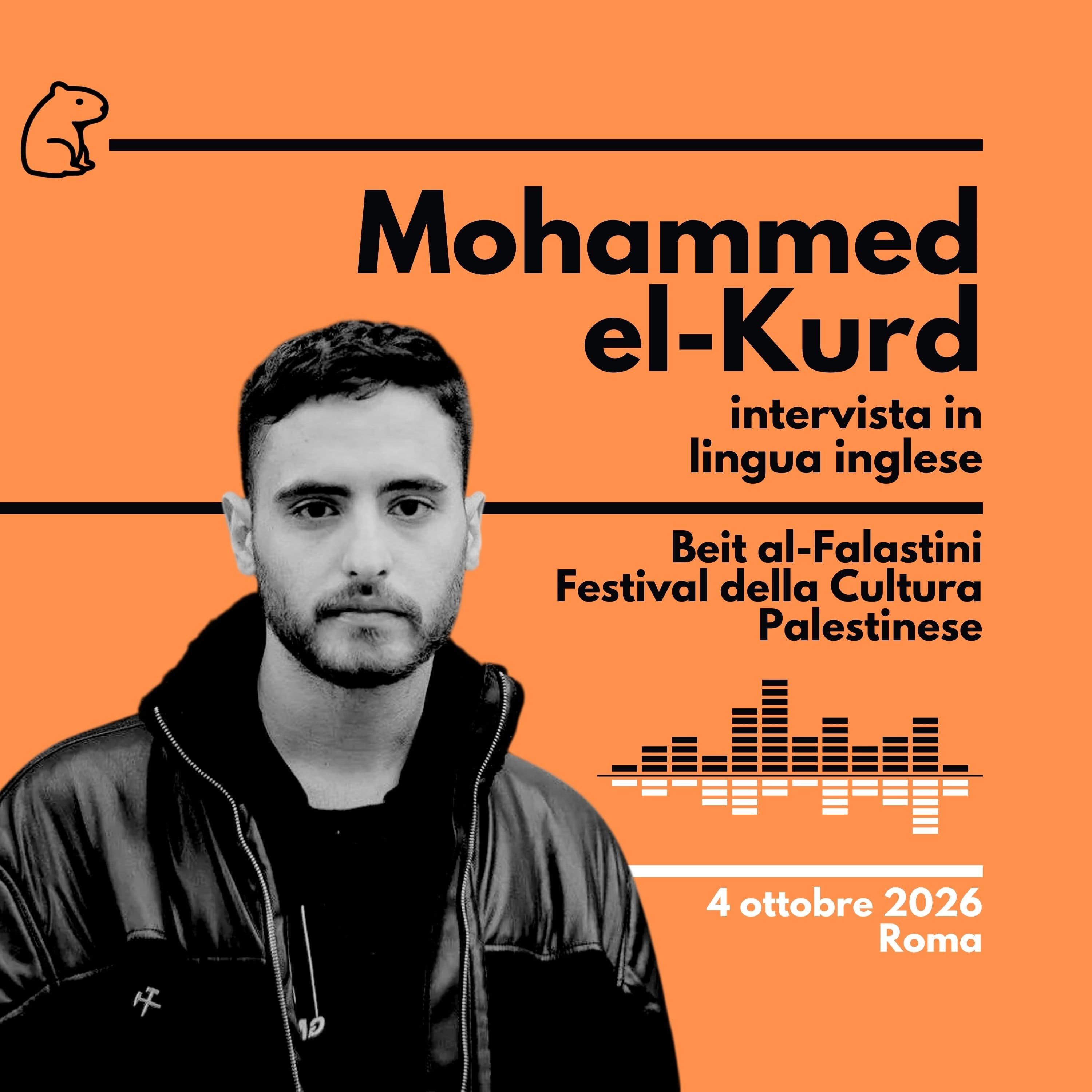 Intervista in lingua inglese a Mohammed  el-Kurd