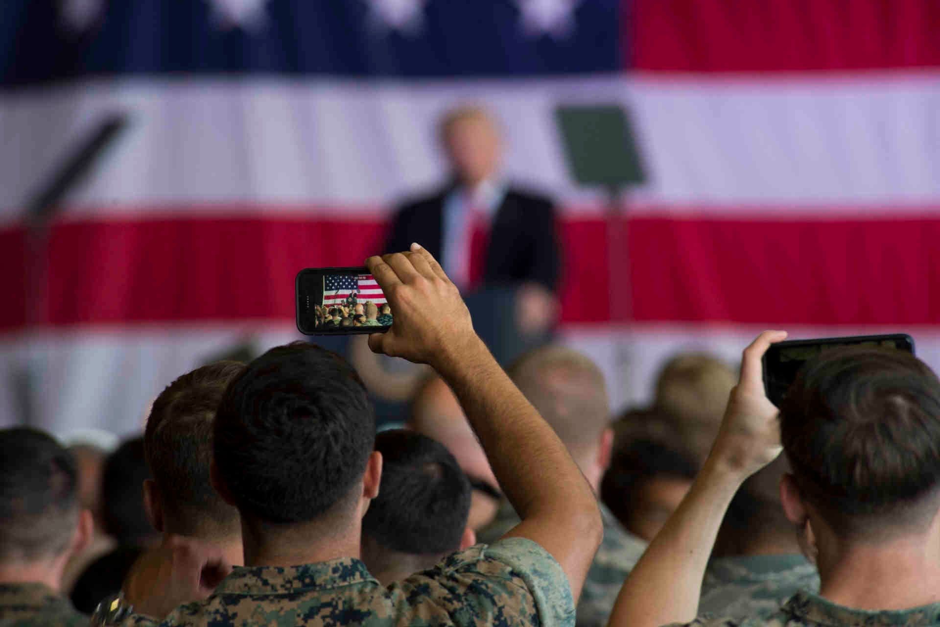 donald trump sigonella 2017