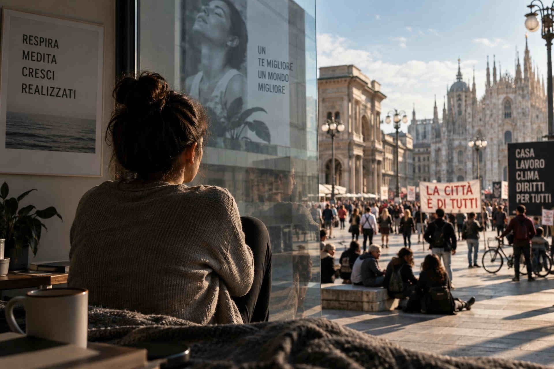 La città-yoga e il cortocircuito che ci tiene isolati