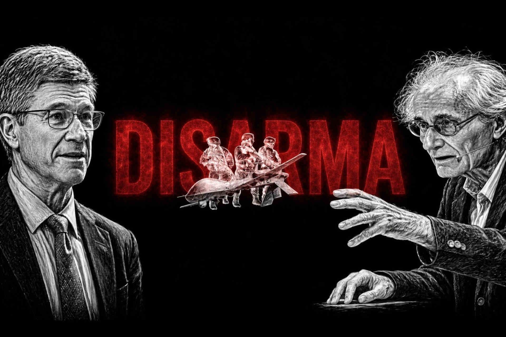 Disarma Il Coraggio della Pace: ostracizzati Sachs e Canfora